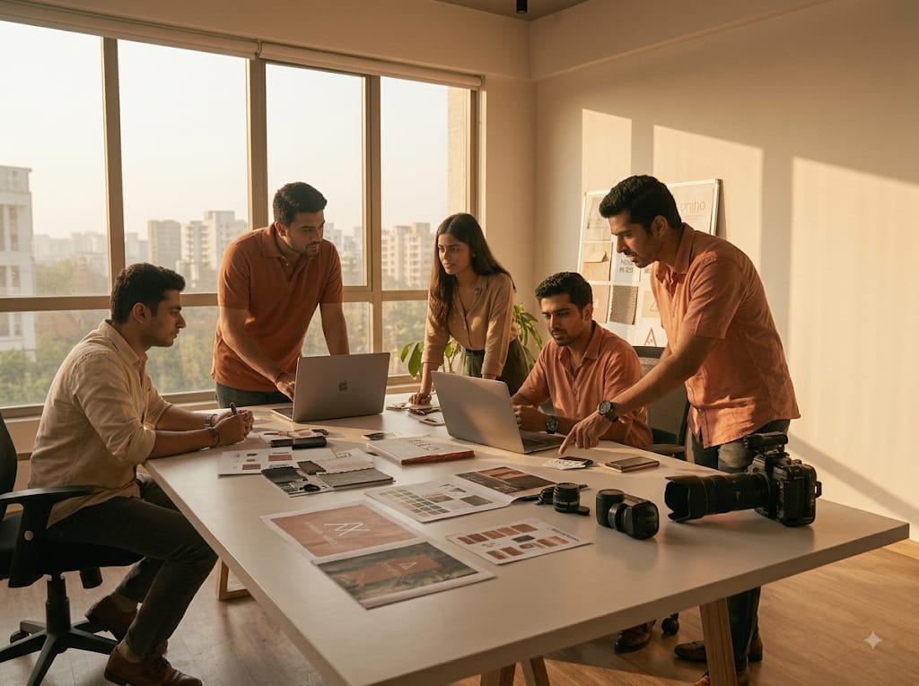 NorthBound Creative crew at work